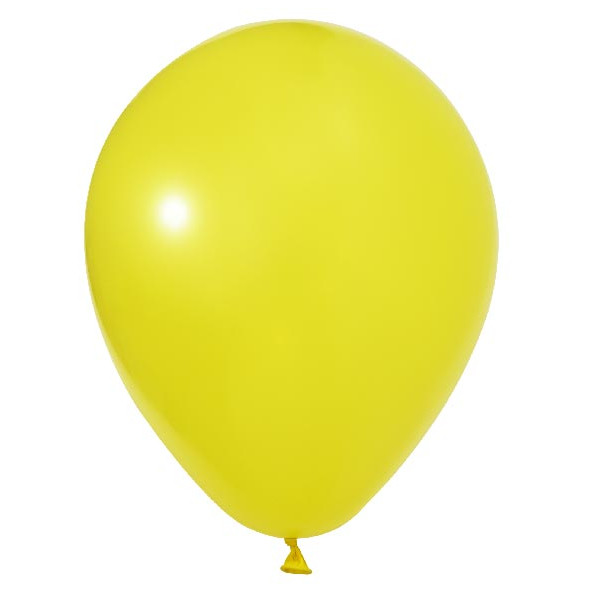 Повітряні кулі жовті 12" (30 см) Balonevi