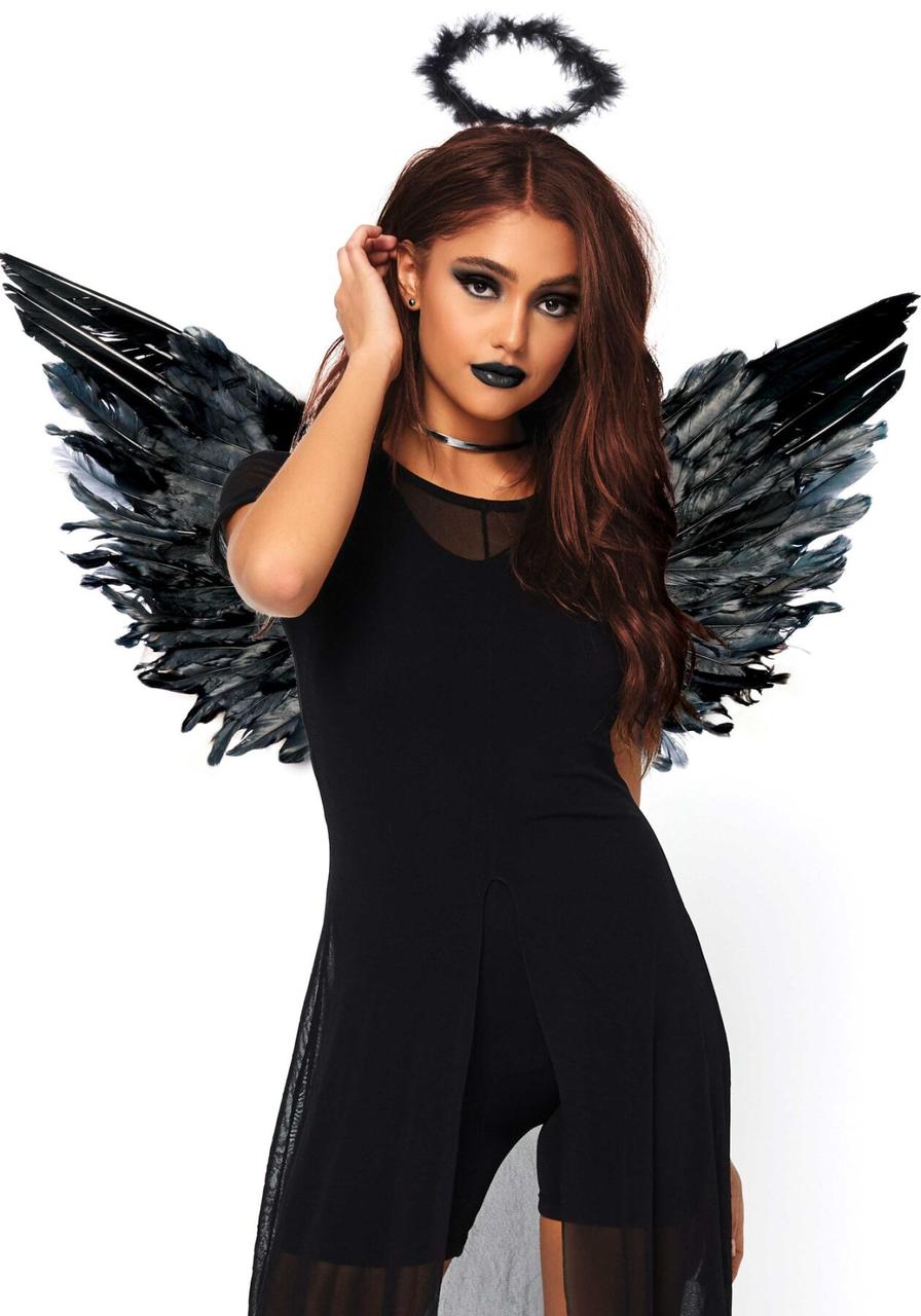 Leg Avenue Angel Accessory Kit Black