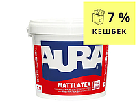 Матовая латексная краска AURA MATTLATEX белая 1л