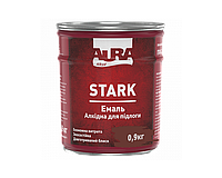 Эмаль алкидная AURA STARK для пола красно-коричневая 0,9кг