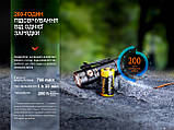 Ліхтар FENIX E18R V2.0 (1200LM, 700 mAh, Luminus SST40, Type-C, IP68, 200 годин, 146 метрів), фото 5