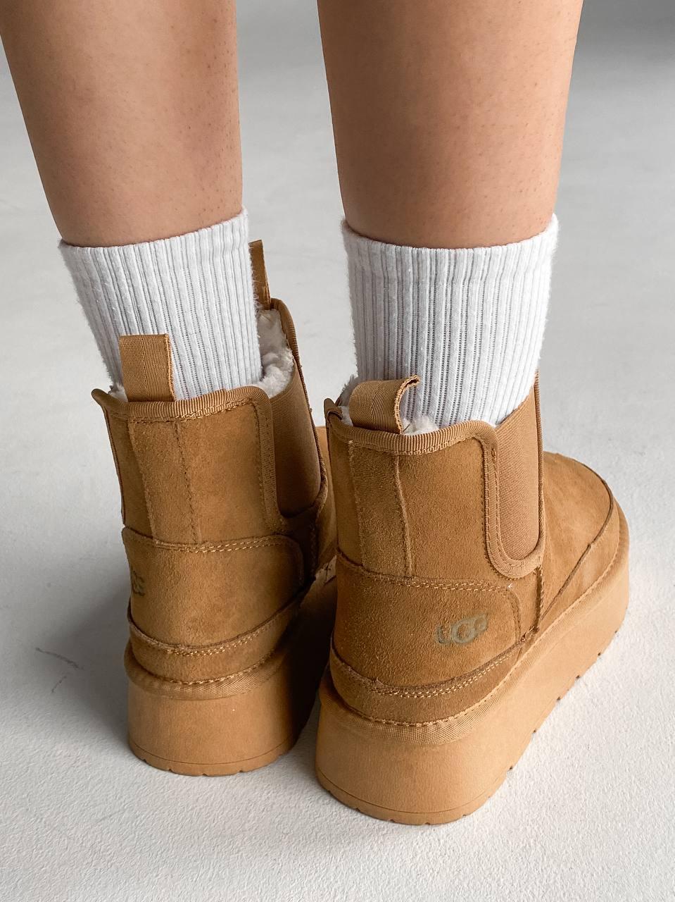 Ugg wedge boot chelsea boot deals