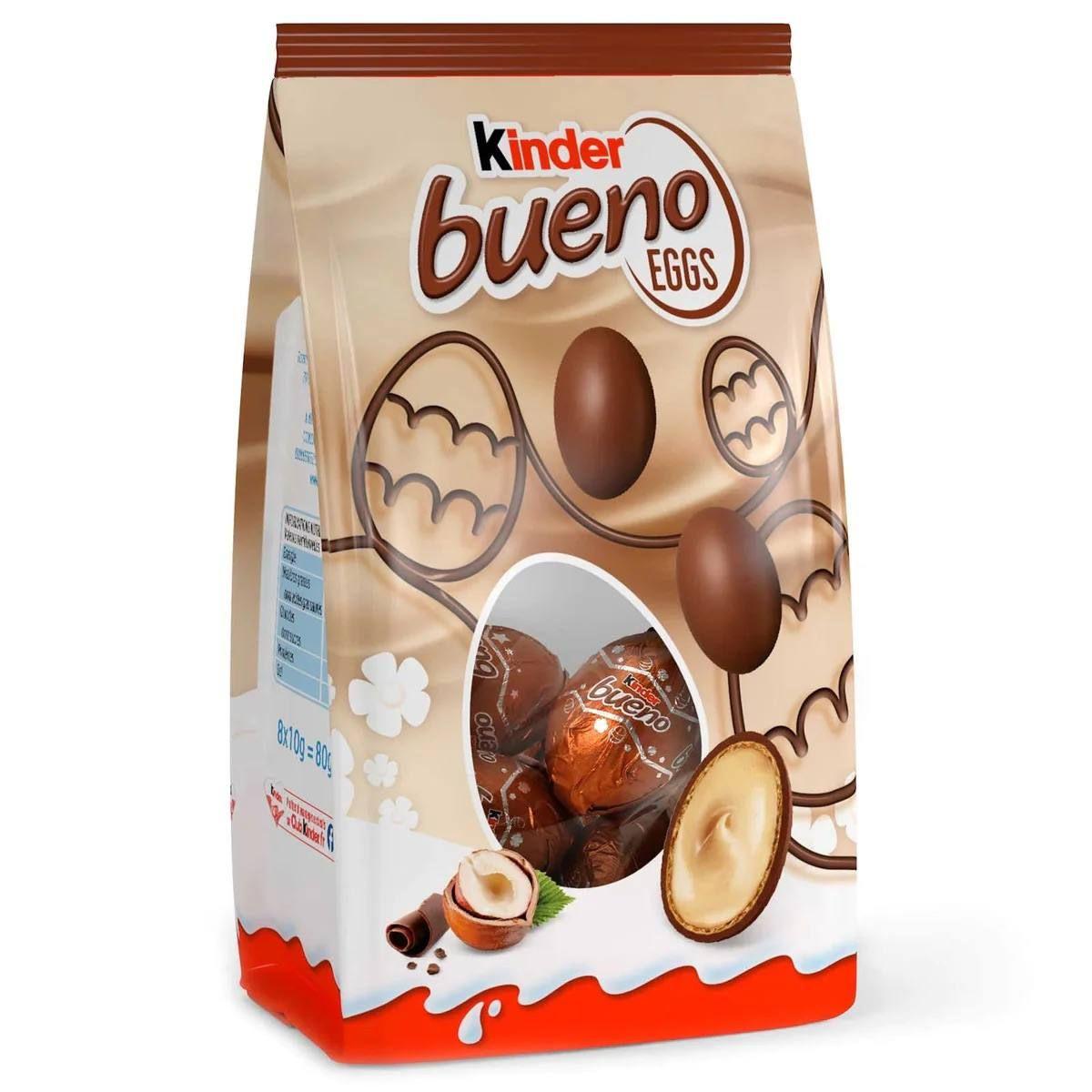 Шоколадні яйця Kinder bueno eggs 80 г. Німеччина