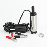 Насос 38мм для перекачування ДП та води 24В REWOLT SL016B-24V, Насос для солярки з каністри, Занурювальний міні насос