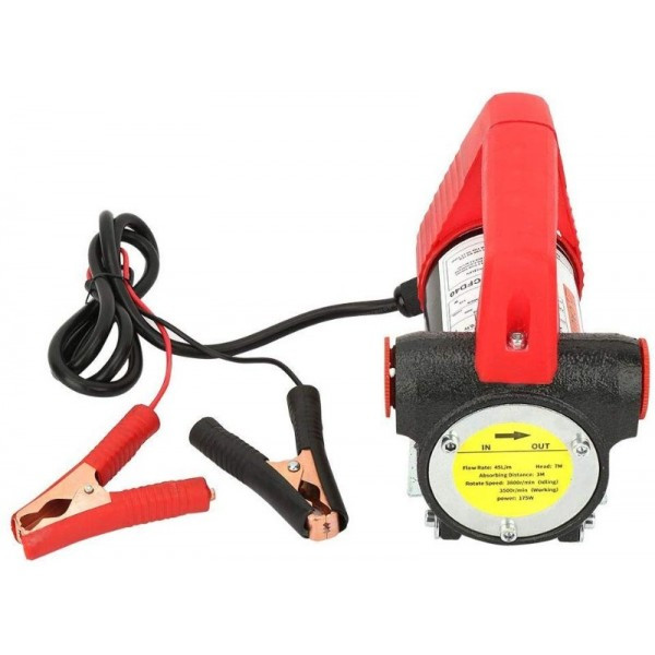 Насос 12В для перекачки дизеля REWOLT SL001-12V, Дизельный насос 50л ...