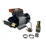 Комплект для перекачування оливи 220 В REWOLT RE SL70-E-KIT (насос, пістолет, лічильник, шланги), фото 4