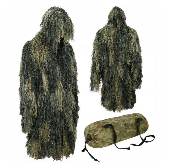 Маскувальний халат Ghille Parka MIL-TEC Woodland 11962120 - M/L, фото 1