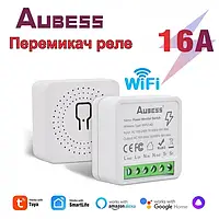 Беспроводной умный Wi-Fi переключатель реле AUBESS 16 А