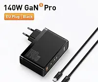 Зарядний пристрій Baseus GaN5 Pro Fast Charger 2C+U 140W (CCGP050102)