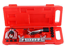 Інструменти для розвальцювання трубок 10 ін. REWOLT T4133, Розвальцювання трубок, Набір для подвійного розвальцювання