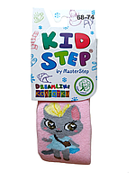 Дитячі махрові колготки Kid Step 68-74 см для дівчинки