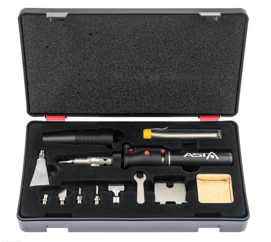 Паяльник газовий набір ASTA A-RK3134, фото 1