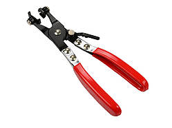 Щипці з шарнірним захватом для хомутів шлангів Rewolt T4088