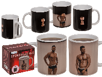 Чашка с термоэффектом для взрослых мальчик стриптизер "Stoneware Mug Stripper Boy" OOTB