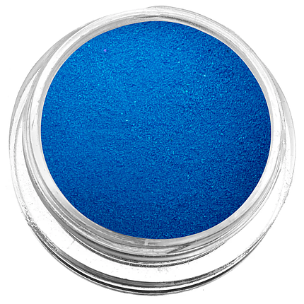 Акрилова пудра для декору, блакитна, фото 1