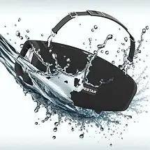 Портативная беспроводная Bluetooth колонка Hopestar H41, BT5.0, 10 Вт, TWS, AUX/TF/USB, 3h, IPX6, фото 4
