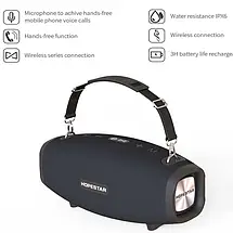 Портативная беспроводная Bluetooth колонка Hopestar H41, BT5.0, 10 Вт, TWS, AUX/TF/USB, 3h, IPX6, фото 6