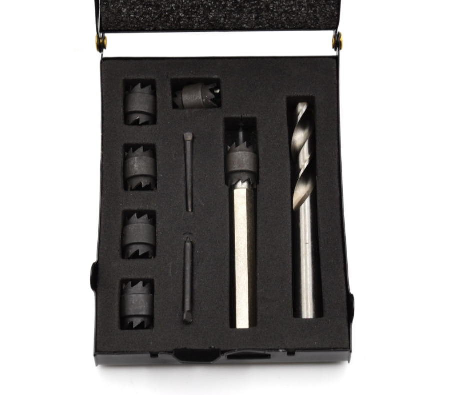 Набір фрез та розгорток М8-М10, 9 одиниць GEKO G02797, фото 1