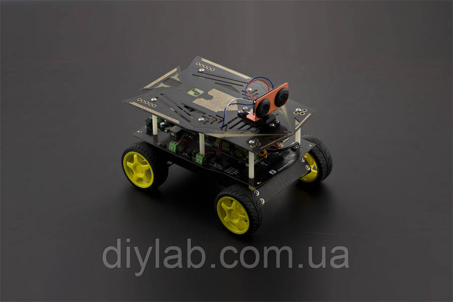 DFROBOT Cherokey: A 4WD Basic Robot Building Kit for Arduino - фото 1 - id-p2059414468