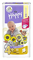 Подгузники Bella Baby Happy Maxi Plus 4+ (9-20 кг) 62 шт