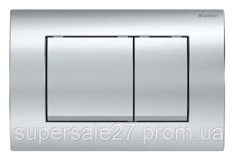 Панель змиву GEBERIT Delta 30 хром глянсовий 115.137.21.1, фото 1