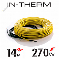 УНИВЕРСАЛЬНЫЙ НАГРЕВАТЕЛЬНЫЙ КАБЕЛЬ ДВУХЖИЛЬНЫЙ IN-THERM ADSV 20 ВТ/М ДЛЯ УКЛАДКИ В СТЯЖКУ И ПЛИТОЧНЫЙ КЛЕЙ -