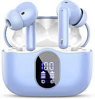 Беспроводные наушники, наушники Bluetooth 5.3 в ухе с 4 микрофонами ENC с шумоподавлением, наушники Bluetooth
