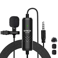 Мікрофон петличний для камер та телефонів SYNCO Lav-S6E