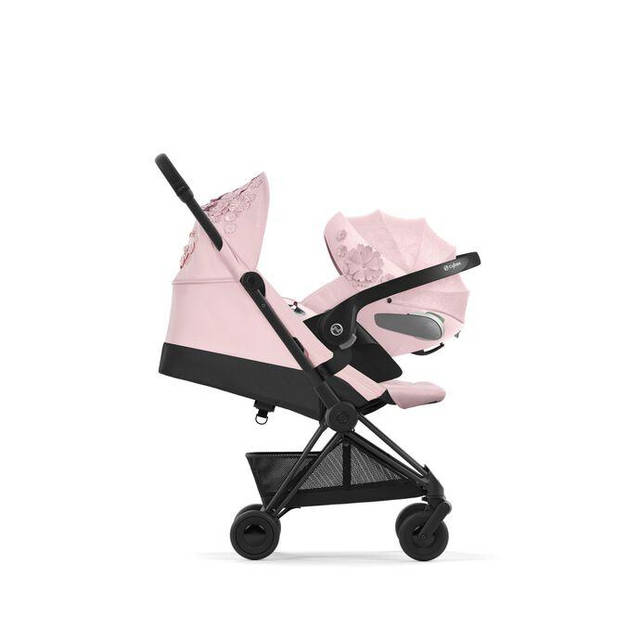 THE SHISHIKUI カラーベイカー pinky Коляска Cybex Coya Matt Black Simply Flowers Pink - купити за
