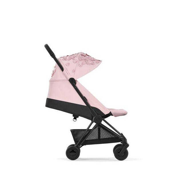 Коляска Cybex Coya Matt Black Simply Flowers Pink - купити за