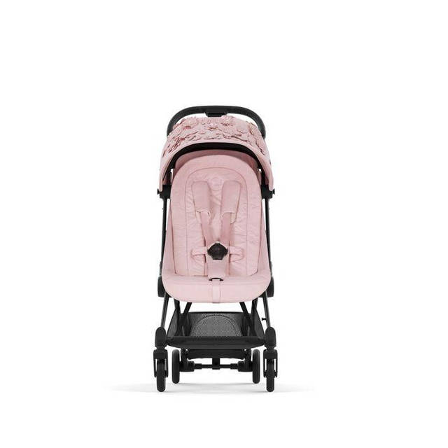 Коляска Cybex Coya Matt Black Simply Flowers Pink - купити за