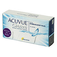 Линзы ACUVUE OASYS 6 шт (выбор диоптрии) with HYDRACLEAR Plus