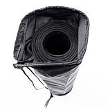 Чохол для килимка (каремата, йога мата) для йоги, фітнесу та туризму OSPORT 13 см (OF-0236) Чорний, фото 6