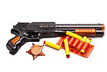 Іграшковий дробовик "Marshal" Golden Gun  з м'якими кулями, фото 3