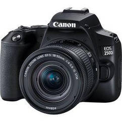 Цифровий фотоапарат Canon EOS 250D kit 18-55 IS STM Black (3454C007)