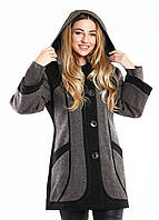 Пальто Exclusive Серый (DS-1651-Grey)