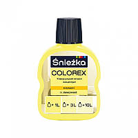 Краситель Sniezka Colorex, 100мл, 011 лимонный