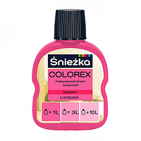 Краситель Sniezka Colorex, 100мл, 032 - бордовый