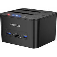 Fideco YPZ04-S2HC - 2.5 / 3.5 HDD SSD Док-станція для Копіювання Клонування