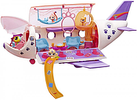 Оригинальный детский игровой набор Самолет для зверюшек екоупаковка Littlest Pet Shop Pet Jet Hasbro B1242