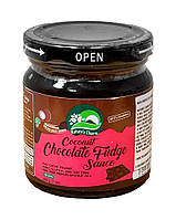Кокосовий соус "Шоколадна помадка" Nature's Charm Coconut Chocolate Fudge Sause, 200 г (093856993459)