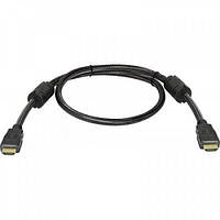 Кабель HDMI M-M Defender HDMI-03PRO 87340 1м V1.4 с ферритами черный