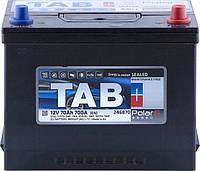 Аккумулятор автомобильный 70Ач 700А "+" справа TAB ( ) TAB POLAR 70 JIS-TAB
