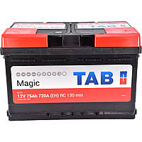 Аккумулятор автомобильный 75Ач 720А "+" справа TAB ( ) TAB MAGIC 75-TAB