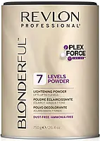 Безаммиачная Осветляющая Пудра Уровень 7 Revlon Professional Blonderful 7 Levels 750г