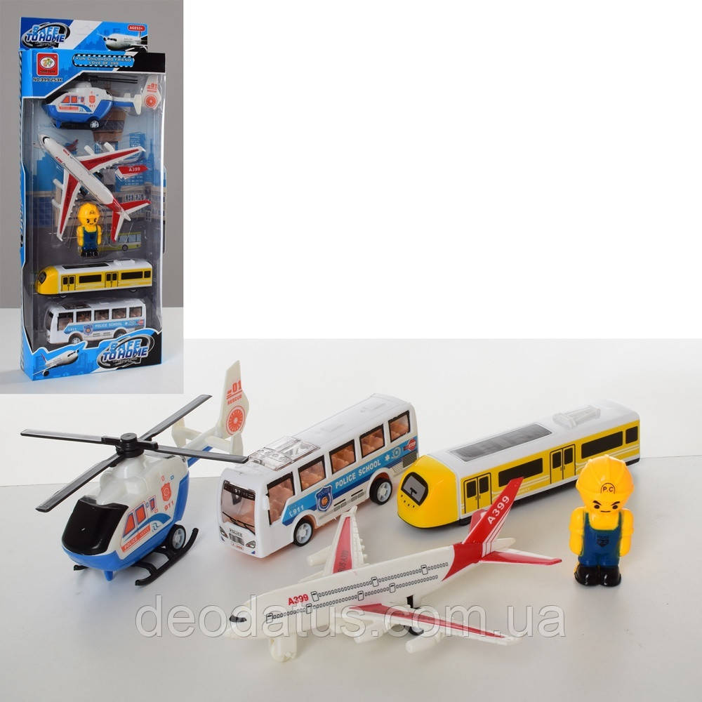Набір іграшкового транспорту 399-253K, фото 1