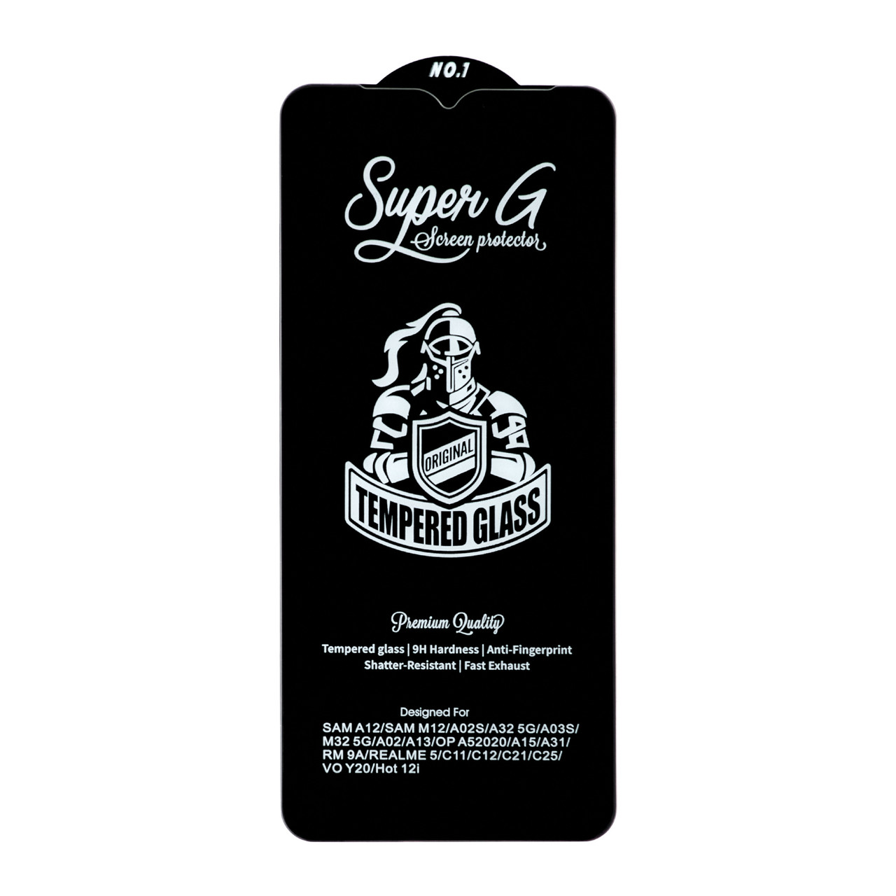 Захисне скло Super G Xiaomi Redmi A1/A1+/A2/A2+/9A/9C/10A/Poco C3/Poco C31/Poco C50/Poco C51