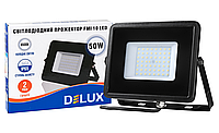 Прожектор светодиодный Delux FMI 10 LED 50Вт 6500К IP65