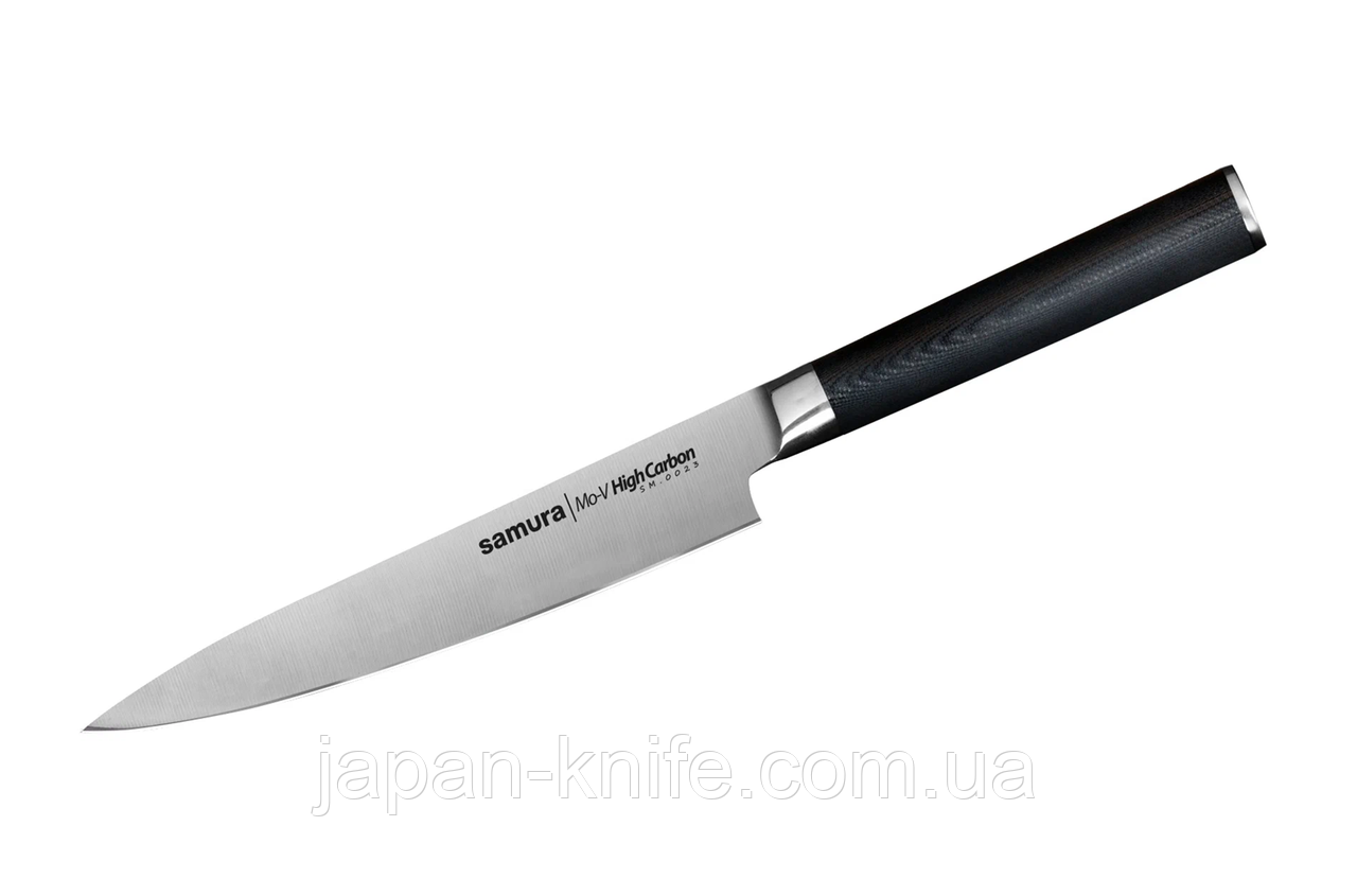 Ніж кухонний універсальний Samura Mo-V SM-0023, 150м