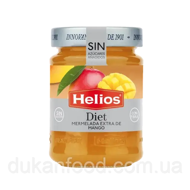 Джем HELIOS "Манго" без цукру, 280 г